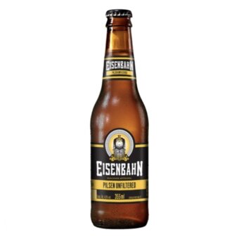 Cerveja Eisenbahn l Neck Pilsen Unfiltered 355ml 