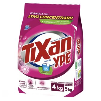 Lava Roupa Po Tixan Ype Sache Maciez 4kg 