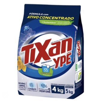 Lava Roupa po Tixan Ype Sache Primavera 4kg