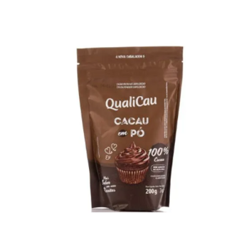Cacau Em Pó Qualicau Alcalino 200G