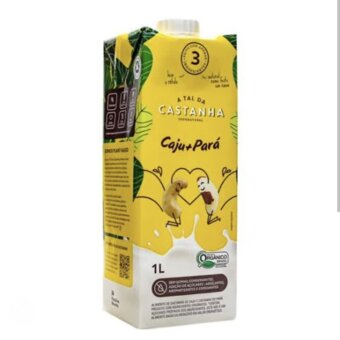 Bebida Vegetal A Tal Da Castanha Castanha do Para 1L