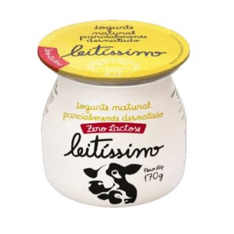 Iogurte Letíssimo Desnatado Zero Lactose 170g