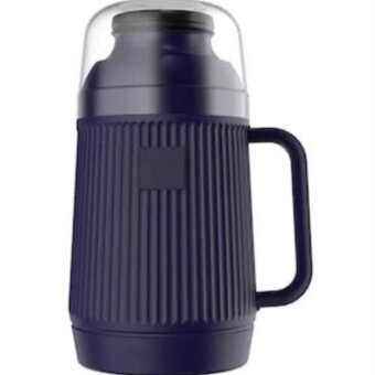 Garrafa Termica Mundial Color Azul/Verm/Preto 500ml