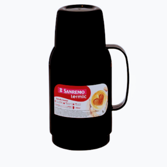 Garrafa Termica Sanremo Gostar Preto 750ML