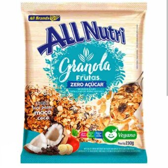 Granola All Nutri Zero Com Frutas 230G