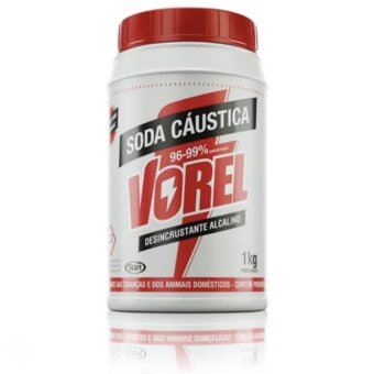 Soda Caustica Escama Vorel 1KG