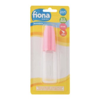 Mamadeira Fiona Mini Ltx Rosa 50ml