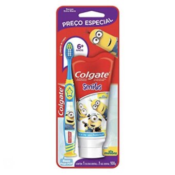 Escova Dental Colgate Minions Com Creme Dental