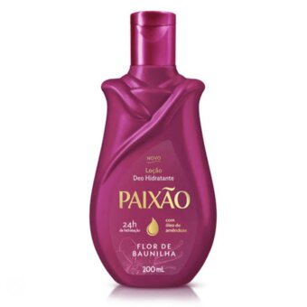 Leite Hidratante Paixao Flor Baunilha 200ML