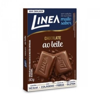 Chocolate Linea Zero Sem Gluten. Ao Leite 30G
