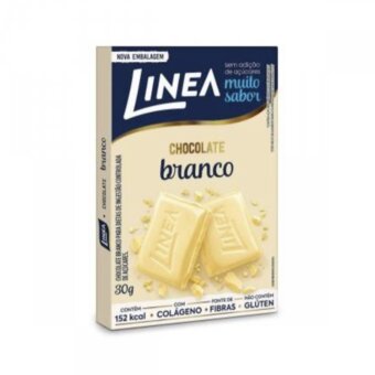 Chocolate Linea Zero Sem Gluten Branco 30G