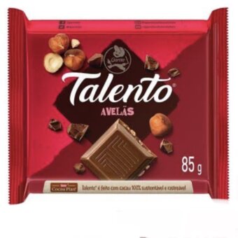 Chocolate Talento Avelas 85G