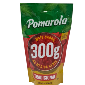 Molho Tomate Pomarola Sach Tradicional 300G