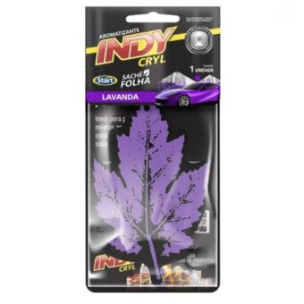 Aromatizante Indy Cryl Folha Lavanda