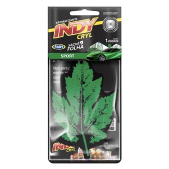 Aromatizante Indy Cryl Folha Sport