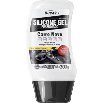 Silicone Perfumado Bucas Gel Carro Novo 200G