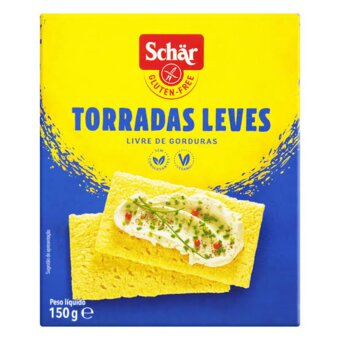 Torrada Crocante Sem Gluten Schar 150G 