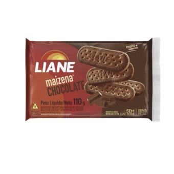 Biscoito Liane Maizena Chocolate Sem Lactose 110G 