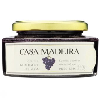 Geleia Uva Original Casa Madeira 240G 