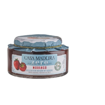 Geleia Morango Zero Casa Madeira 220G 