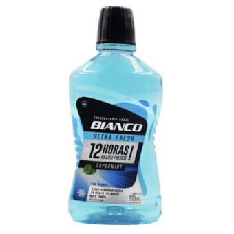 Enxaguante Bucal Supermint Bianco 500ML 