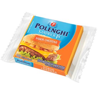 Queijo Polenghi Sandwich In Cheddar 144G