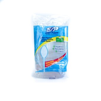 COLHER PLAST SERT PLAST SOBRE 50UN CRISTAL