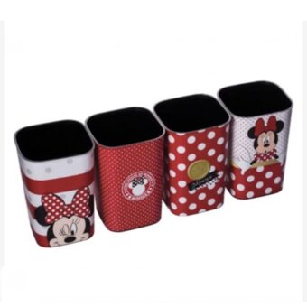 Porta Caneta Plasutil Minnie  4PCS. 