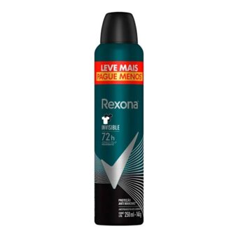 Desodorante Aerosol Rexona Men Invisible 250ML