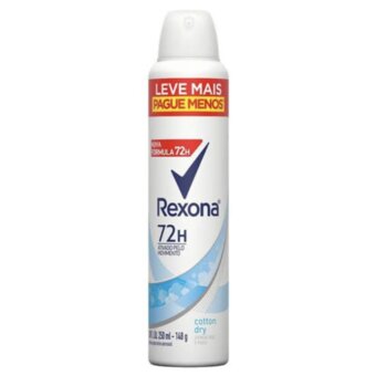 Desodorante Aerosol Rexona Cotton Dry 250ml