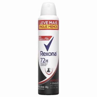 Desodorante Aerosol Rexona Antibacterial Invis 250ml