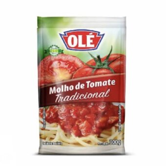 Molho Tomate Olé Sachê 300g Tradicional