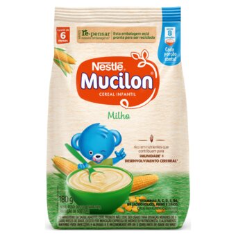 Mucilon Nestlé Sachê 180G Milho