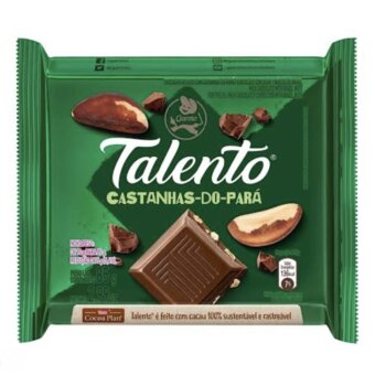 Chocolate Talento Castanha Para 85G 