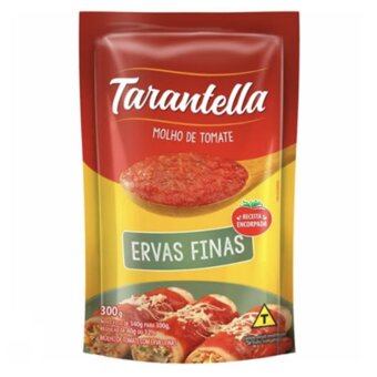 Molho Tomate Tarantella Ervas Sach 300G 