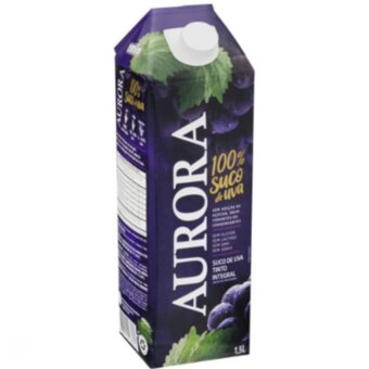 Suco Uva Tinto Integral Aurora 1.5L 