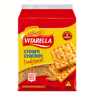 Biscoito Cream Cracker Vitarella Tradição 350G 