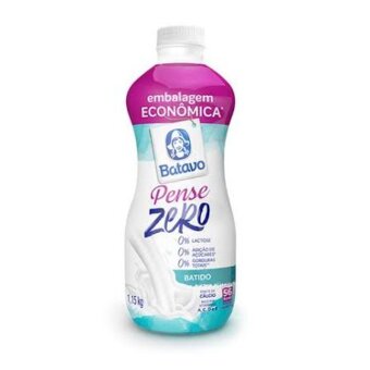 Iogurte Batavo Pense Zero Batido 1.150G 