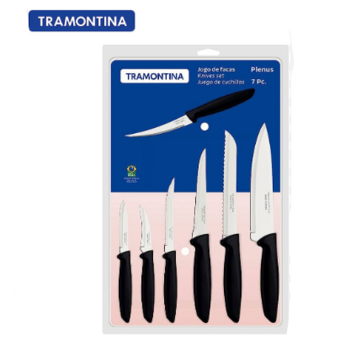 Conjunto Faca Tramontina 7 Peças Plenus  