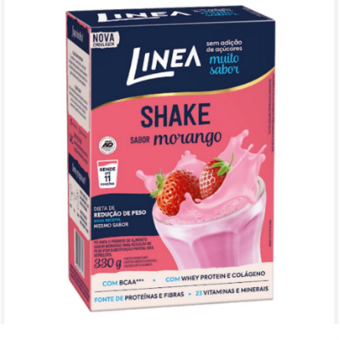 Shake Linea Premium Morango 330G  