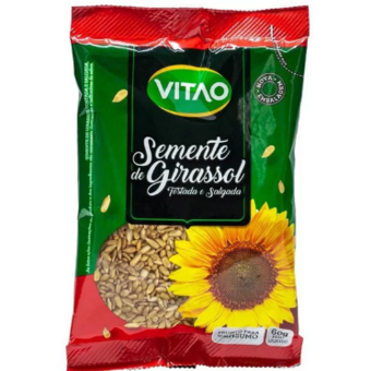 Semente Girassol Tostado Vitao 60G  