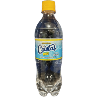 Aguá Mineral Cristal Com Gás 500Ml 