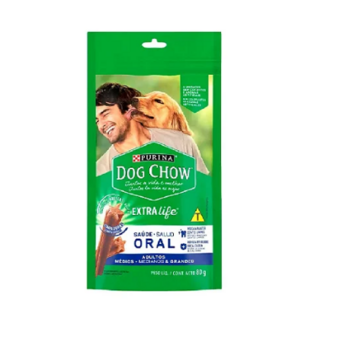 Petisco Dog Chow Saude Oral 80G  