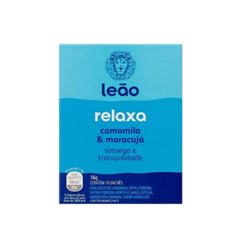 Chá Leão Relaxa Camomila Maracujá 16G  
