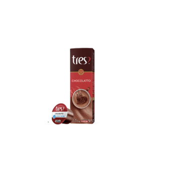Café 3 Corações Capsulas Cappuccino Chocolate 11G 10UN
