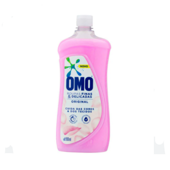 Lava Roupa Liquido Para Roupas Delicadas Original Omo 900ML Promo 