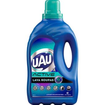 Lava Roupa Liquido Uau Active 3L 