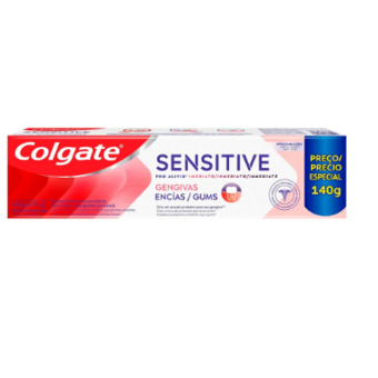 Creme Dental Colgate Sensitive Pro Alivio Imediato Gengiva 140g