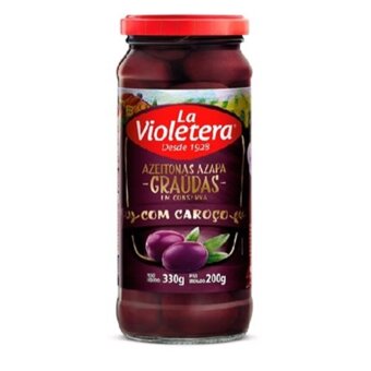 Azeitona Preta La Violetera Premium Azapa 200G