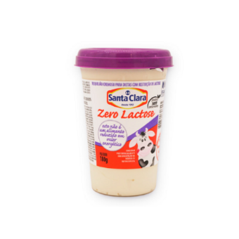 Requeijao Cremoso Santa Clara Copo S/lactose 180g 